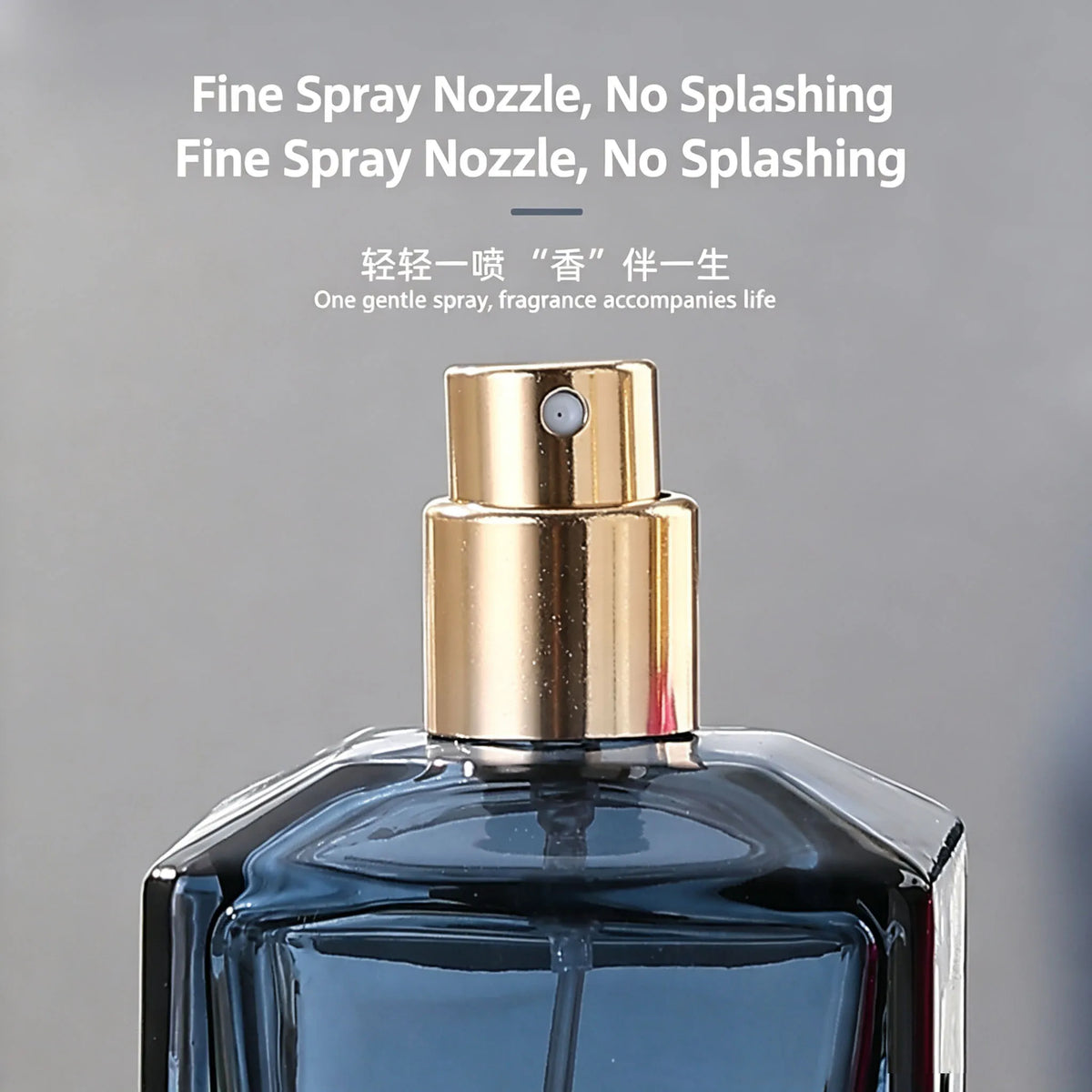 50ML Perfume Refill Bottle Luxury Moisturising Spray Glass Travel Pump Portable Empty Cosmetic Sub-Bottling