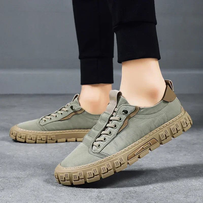 2025 Men Casual Sneakers Mesh Platform Breathable Lightweight Shoes Outdoor Walking Sports Shoes Tenis Masculino Zapatillas