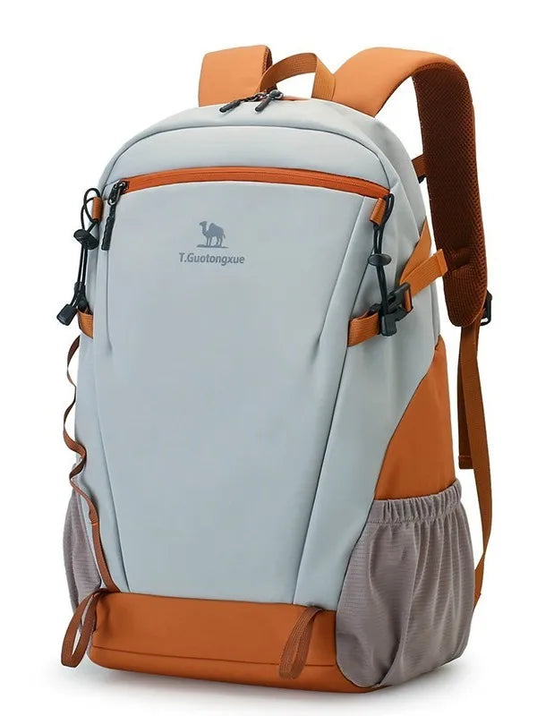 Men's Outdoor Large Capacity Backpack Travel Bag Women's Casual Hiking Bag Waterproof Lightweight Double Shoulder Bag