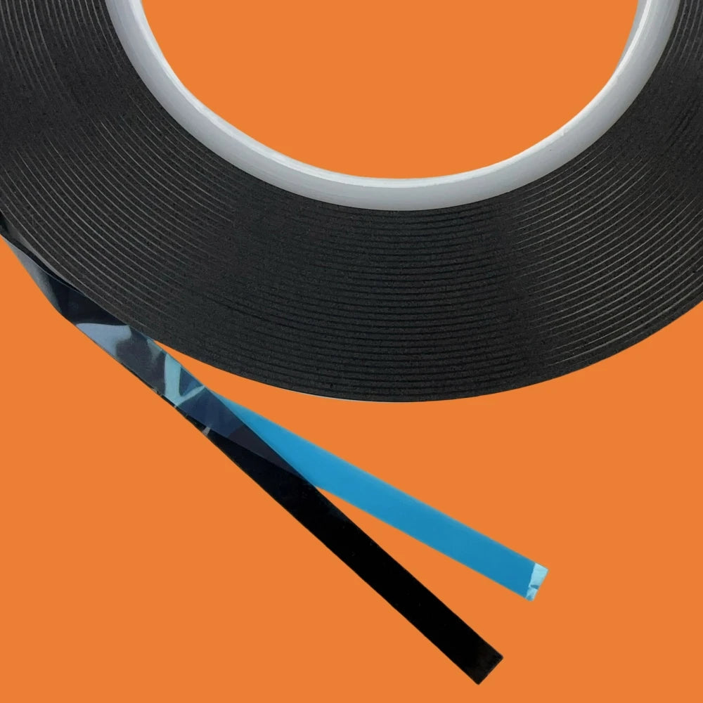 10M 3mm 4mm 5mm 6mm Double Sided Sticky Foam Tape Adhesive LCD Screen Frameless For TV Borderless Curved Display Sealing