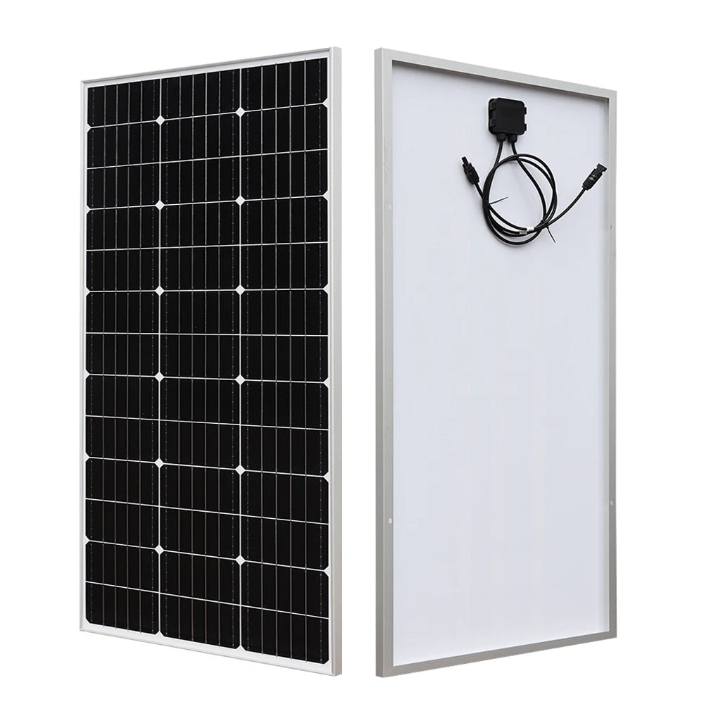 Balcony Solar Panel System 900W 600W 300W -Solar Panels Grid-connected photovoltaics System rigid plug and play home system 220v photovoltaic panel micro inverter for home balcony power EU socket
