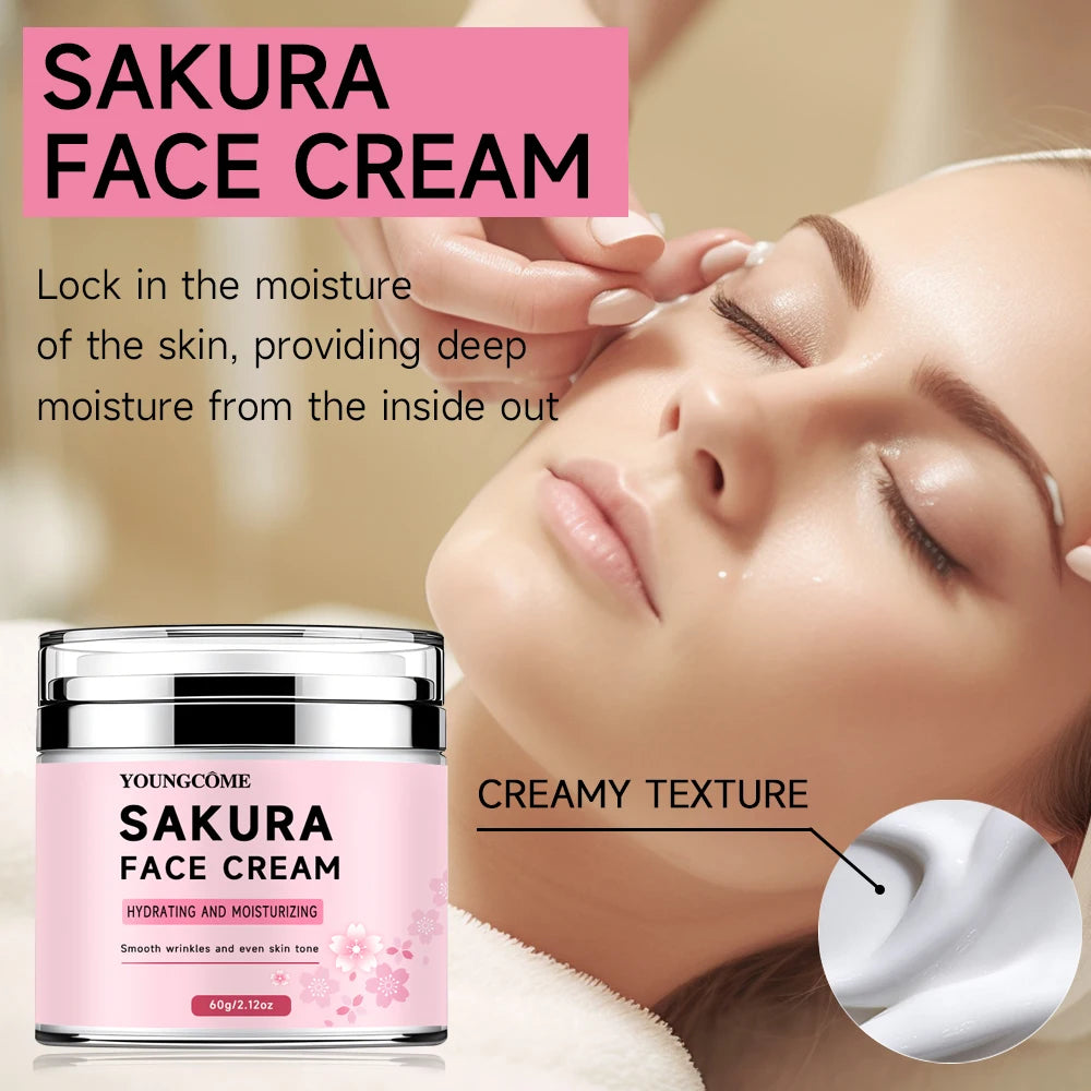 YOUNGCOME Facial Care Moisturizing Face Cream Repairs Dry Skin Moisturizing Repair Anti-aging Whitening Essence Facial Skin Care
