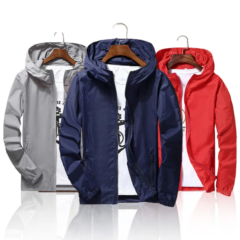Self running, sun protection, waterproof, UV resistant jacket, men's and women's ultra light jacket, windproof jacket