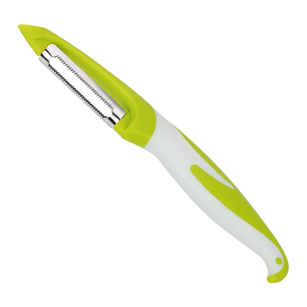 Stainless Steel Vegetable Slicer Peeler Knife - Razor Sharp Cutter for Carrot Potato Fruit Shred Zester Grater Kitchen Gadgets