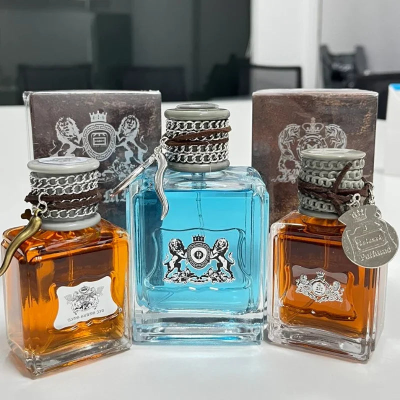 Russian Popular Sandalwood Men's Perfume,luxury Wild Captivating Leather And Cedarwood Notes Perfume,with Amber/musk/ebony Woody