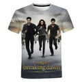 Summer The Twilight Saga 3D Printed T-Shirts Men Women Casual Fashion Oversized Short Sleeve T Shirt Male Tees Tops Man Clothing