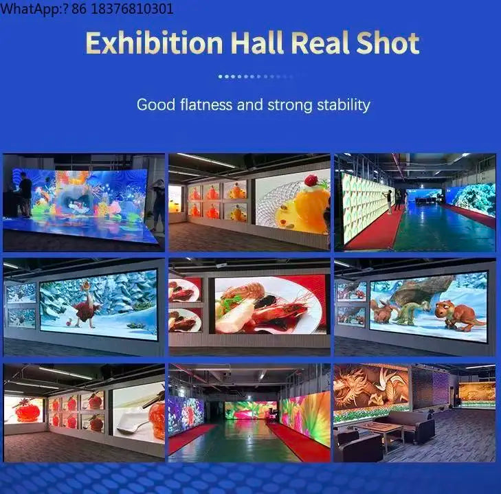 500x500mm Indoor Outdoor LED Screen Stage Background Led Video Wall P2.6 P2.9 P3.91 Seamless Splicing Rental LED Display Screen