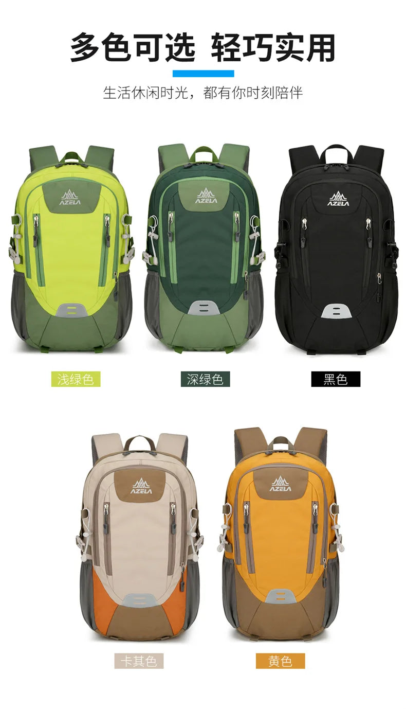 Outdoor Hiking Backpack for Women and Men Nylon Waterproof Travel Backpacks High Quality Mountaineering Camping Sports Bag