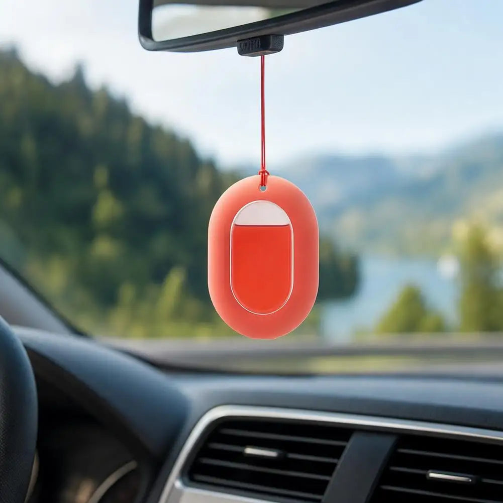 Car Air Freshener Essential Oil Long Lasting Fragrance Hanging Rearview Mirror Diffuser Perfume Pendant Auto Accessories