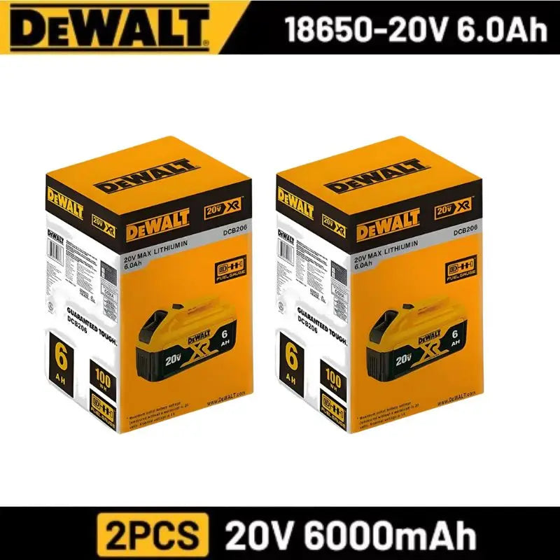 Original Dewalt 20V/60V 9.0Ah Power Tool Battery DCB206 DCB205 DCB200 DCF887 DCG405 DCD791 DCF922 DCF850 DCD805 Tool Battery