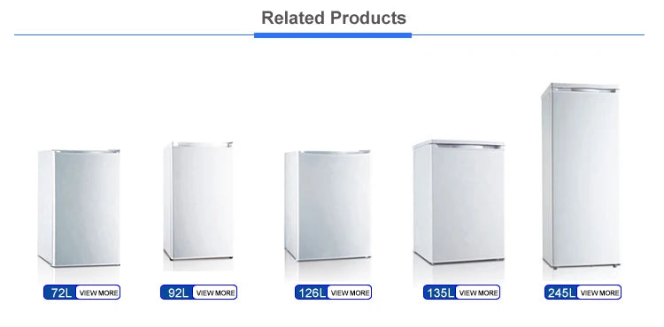 500L Manufacture Single Door Home Use Big Capacity Fridge Single Door