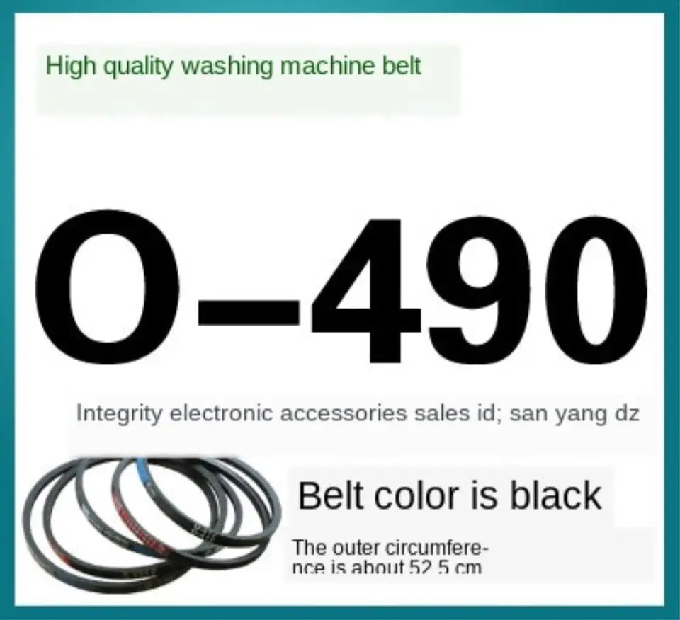 Washing machine belt O-belt semi-automatic washing machine fully automatic washing machine motor conveyor belt