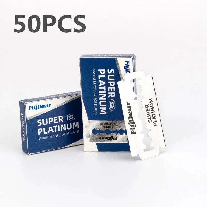30/50/100pcs Men's Razor Double Edge Razor Blades Shaving Manual Safety Shaving Blades Shaving Tool