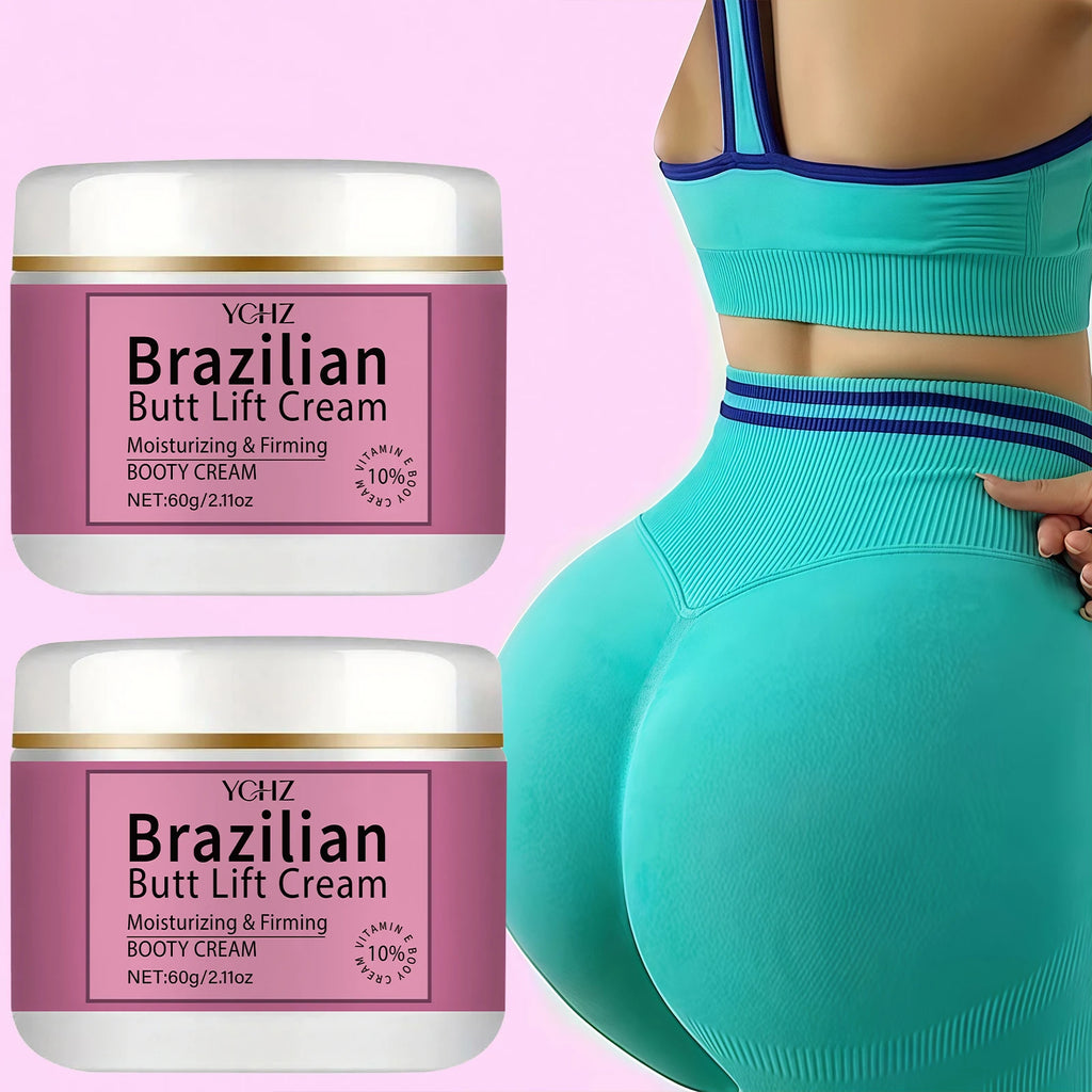 Butt-Lifting Cream, Containing Vitamin E - Instant Butt-Lifting and Firming Massage Gel, Suitable for All Skin Types, Moisturizing and Plumping Cream, Specifically Designed for Butt Shaping and Care