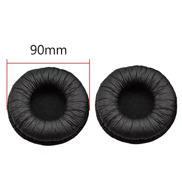 Ear Pads For Headphones Wrinkled Frog Skin Pad Headphone Sponge Leather Foam Covers Cushion Replacement For Headset Accessories