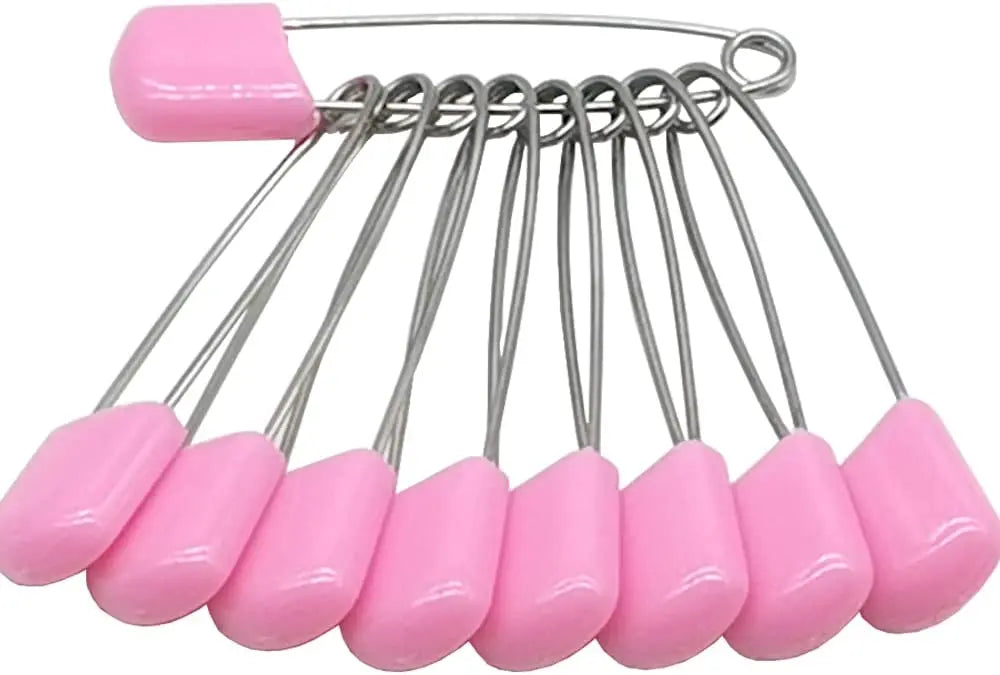 Hot Sale Merzen Brand High Quality 44mm Stainless Steel ABS Nickel Plated Safety Pins for Baby Clothes Clipping