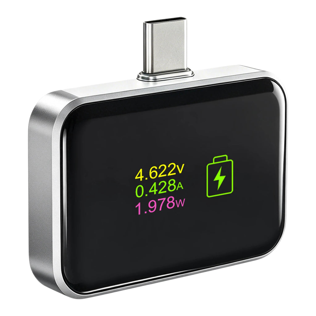 Auto Cut Off 140W USB C Charger Smart Shutoff Fully Charged AI Digital Display Real-Time Power Voltage Current Monitor
