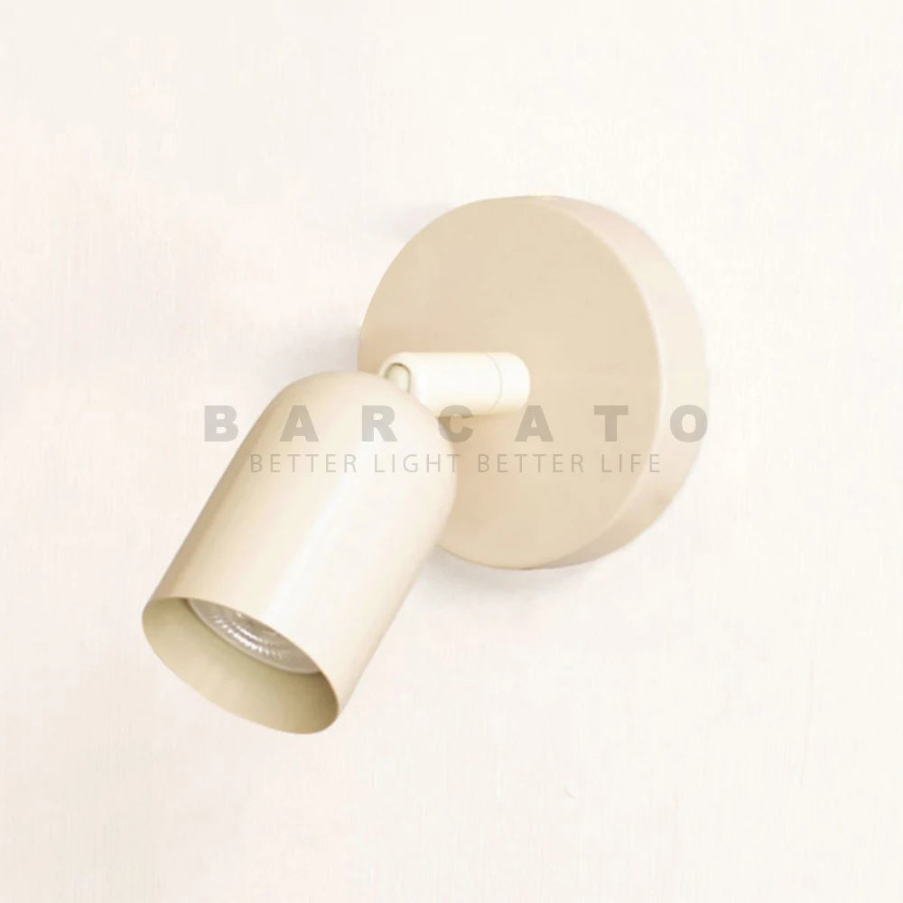 Colorful LED Wall Lamps With Switch Design Modern Wall Lights EU/US Plug Gu10 Spotlights Living Room Bedside Sconce AC110 220V