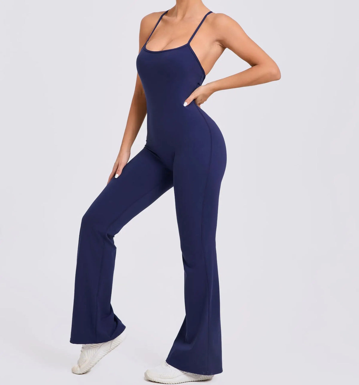 Female Sexy Back V Gym Set Woman Training Yoga Suit Wide Leg Sportswear Woman Sports Suit Clothes Fitness Elastic Training Suits