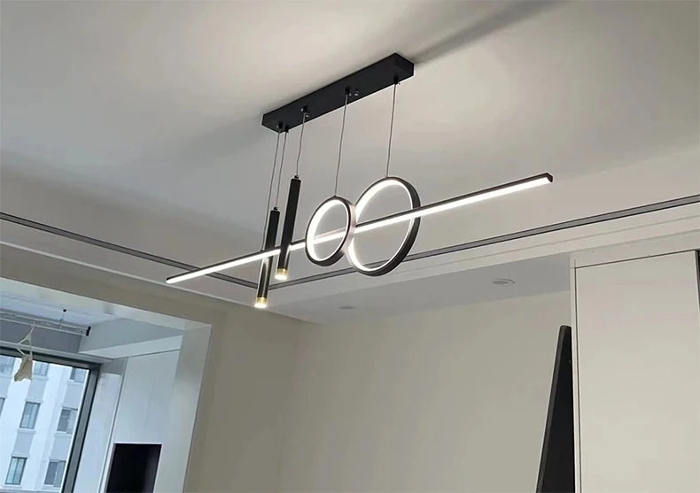 Modern Restaurant Pendant Lights LED Dining Tables Kitchens Ceiling Lights Modern Minimalist Hotels Bars Cafes Home Decor