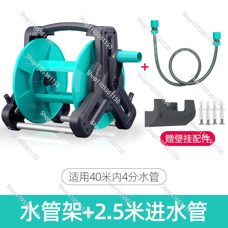 Water Pipe Storage Rack Pipe Reel Water Pipe Hose Water Rack Stainless Steel
