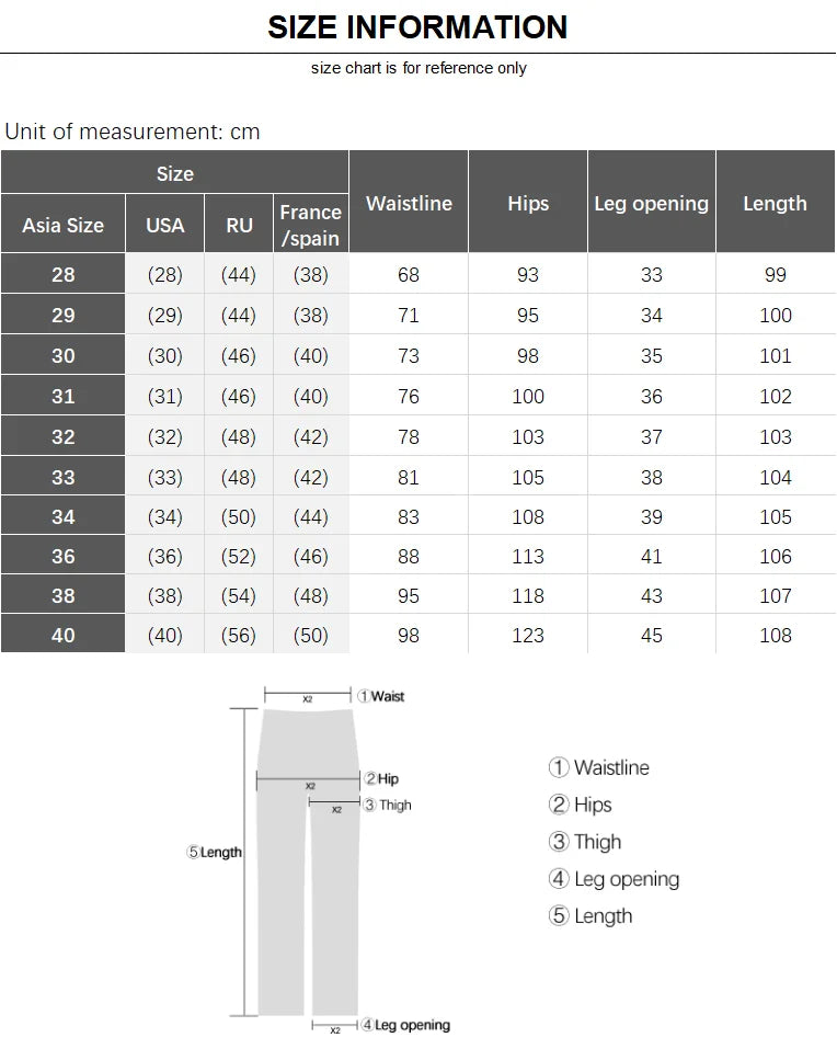 6 Pocket Design Denim Jeans Men's 2025 New High Elasticity Denim Casual Trousers Straight Male Pants Fashion Mid-waist Jeans