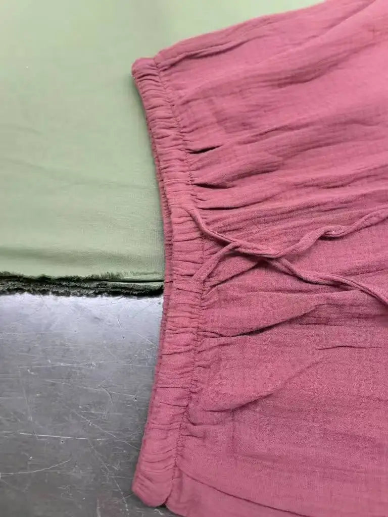Summer Thin Texture Loose Pants Women High Waist Wide Leg Pants Women Casual Lazy Style Comfortable Breathable Trousers Women