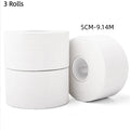 4 Rolls Athletic Tape Cotton Medical Sports Tape Latex Free Easy Tear No Scissors for Physical Therapy ﻿