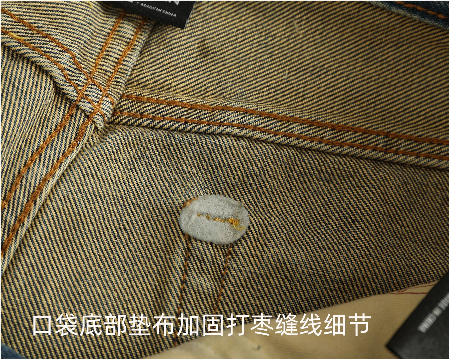 2025 Autumn New American Retro Heavyweight Ripped Denim Men's Fashion 100% Cotton Washed Old Straight Tapered Casual Jeans
