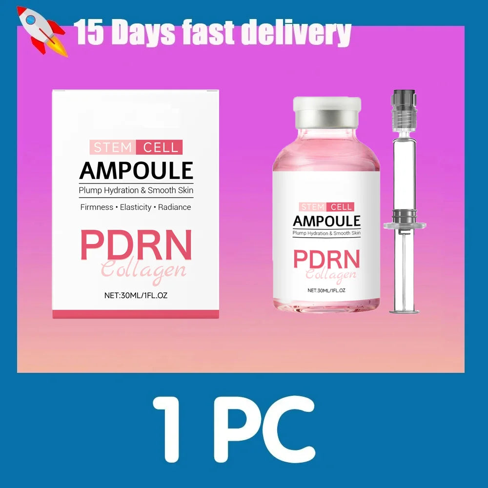 Korean Collagen Peptide Ampoule Serum Intensive Firming Lifting Moisturizing Nourishing Plumping Facial Skin Care Essence