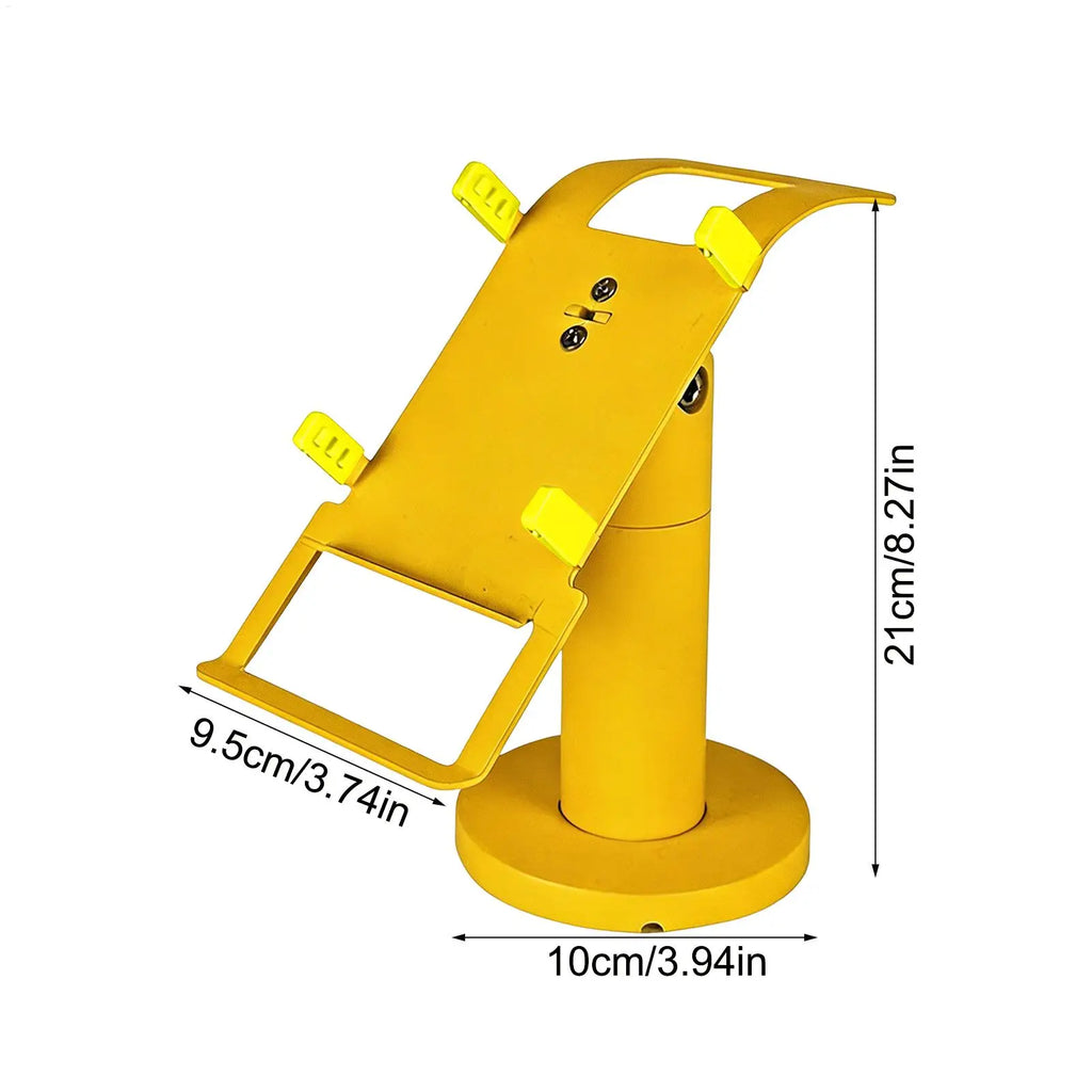 POS machine stand, rotating Aluminum Alloy Bracket, cash register display stand, credit card machine stand, counter stand
