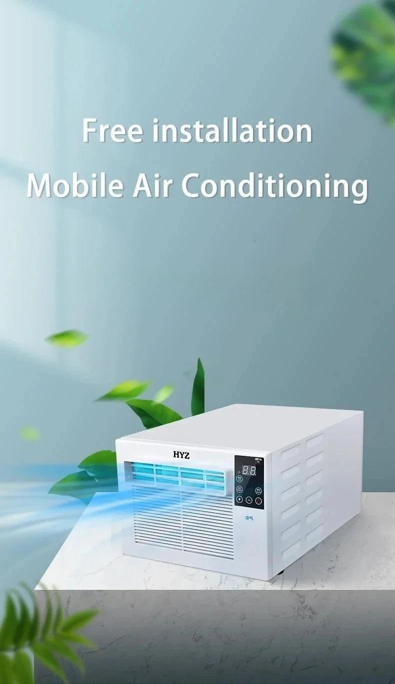 Portable Outdoor Air Conditioner Mosquito Net Air Conditioner Indoor Dormitory Portable Drainless Tent Mini Air Conditioner 220V