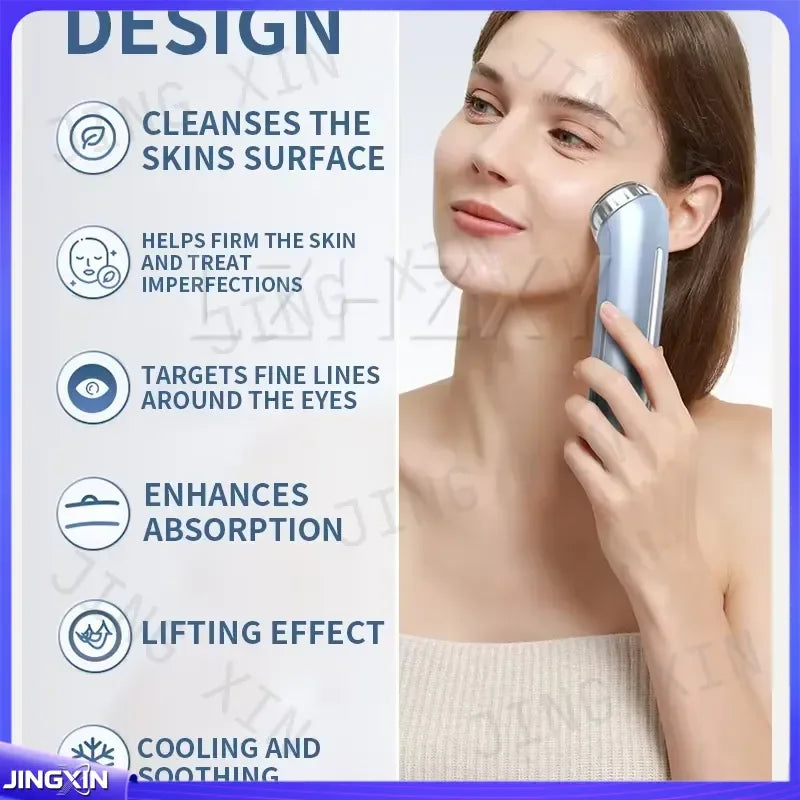 custom for RF Beauty Device Multi Function Home Use Eye Face Lifting Photorejuvenation Ionization Skin Care Tool Anti Aging