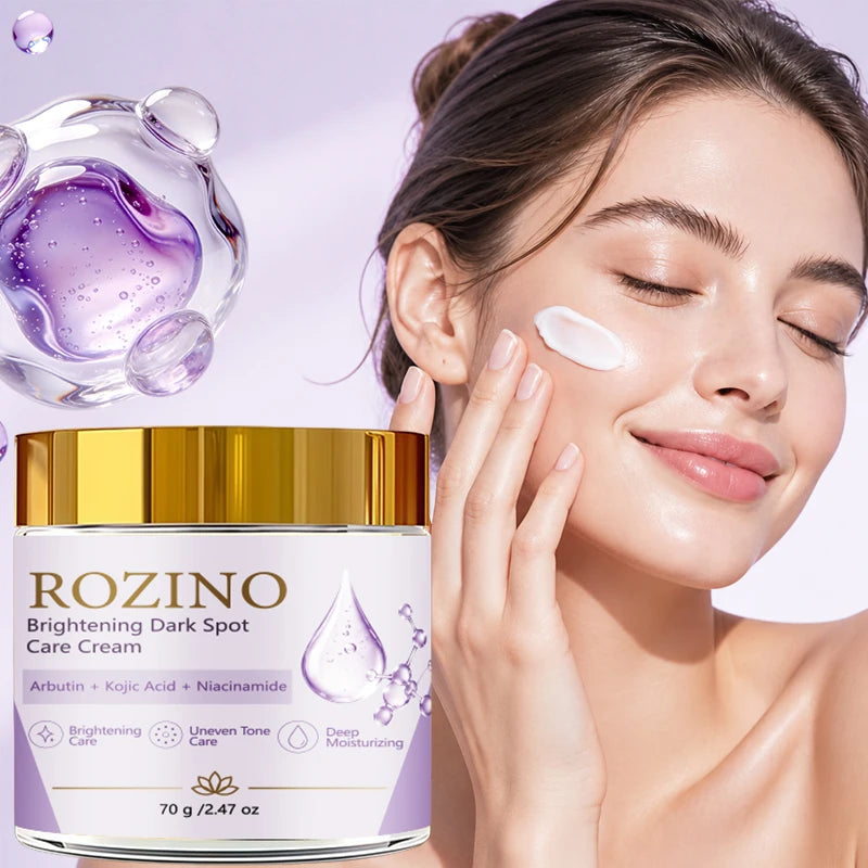 Rozino Refreshing and Moisturizing Face Cream, Formulated with Multiple Plant Extracts to Create a Dense, Soft Texture, Provides Instant Hydration, Suitable for the Entire Face, Instantly Moisturizes the Skin, Ideal fo