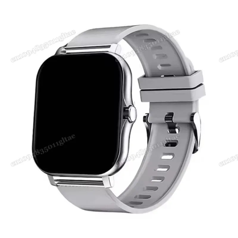 New Smart Watch Android Phone 1.44''Inch Color Screen Bluetooth Call Blood Oxygen/Pressure Monitoring Smart Watch Women Men HT30