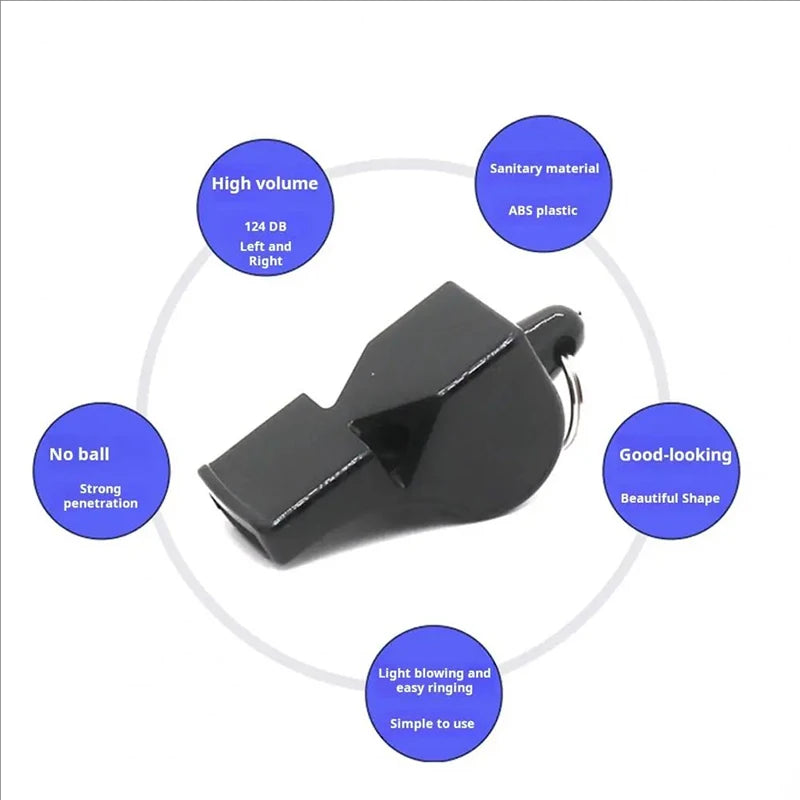 Sports Referee Whistle With Detachable Lanyard For Basketball Football Coaching Training Outdoor Survival And Signal Accessory