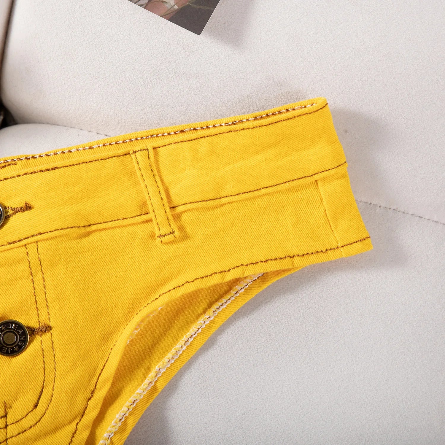 Sexy Low Waist Mini Denim Shorts Women Summer Beach Short Pants Jeans Woman Fashion Womens Club Party Jean Micro Shorts LTMW