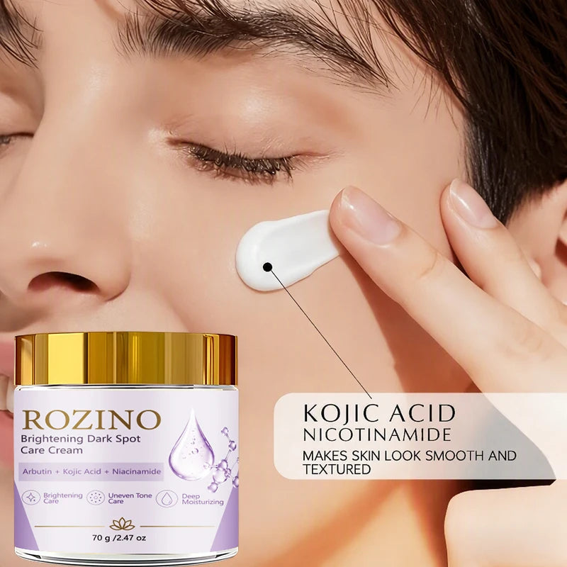 Rozino Refreshing and Moisturizing Face Cream, Formulated with Multiple Plant Extracts to Create a Dense, Soft Texture, Provides Instant Hydration, Suitable for the Entire Face, Instantly Moisturizes the Skin, Ideal fo