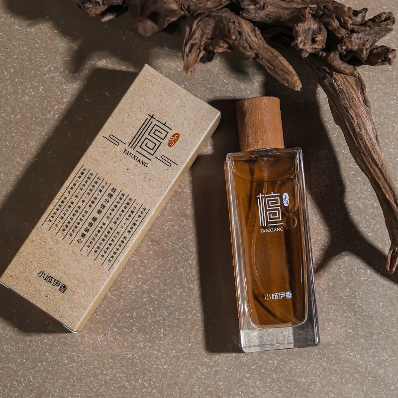 Premium Woody Sandalwood Men's Fragrance Long-lasting Oud Cinnamon Ambergris Eau De Toilette Unisex Woody Fragrance Spray 50ml