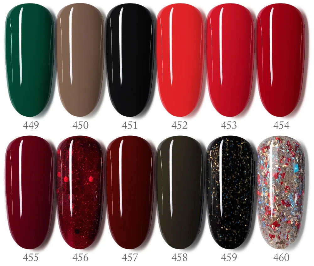 Venalisa TPO Free Earth Brown Autumn Color Collection Nail Gel Polish Soak Off UV LED Gel Varnish Gorgeous Gel Nail Manicure