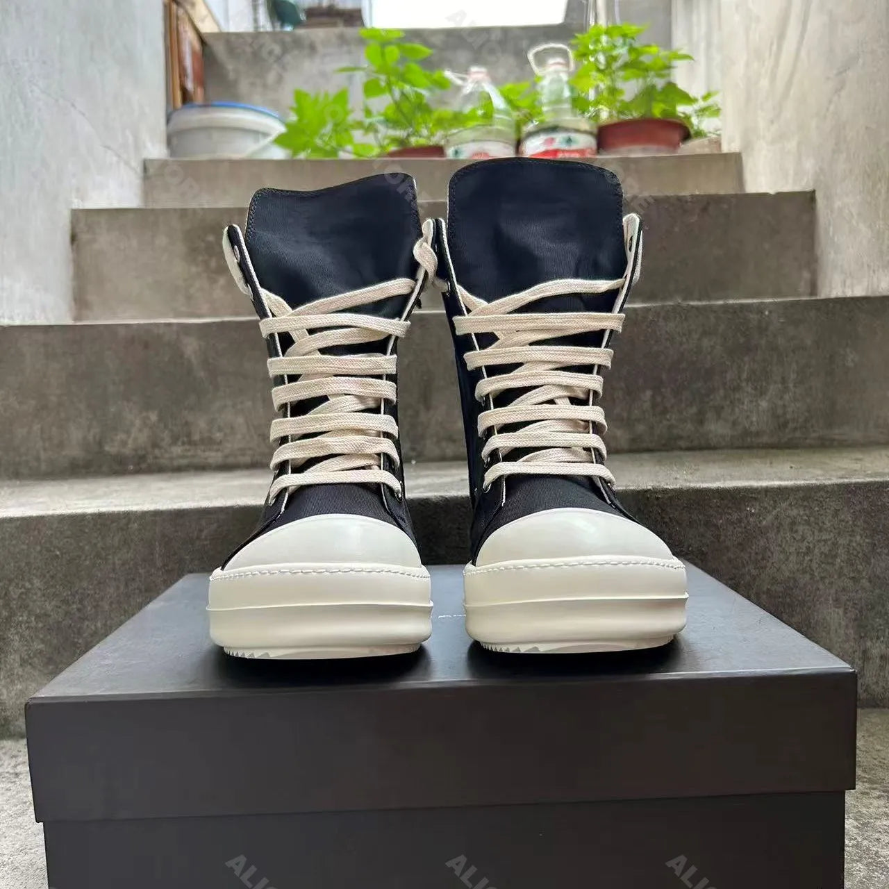 Casual High Top Women Sneaker Designer Men Shoe Black Fashion Satin Zip Shoe Classic Luxury Platform Trainer Flat Lace Up Shoe