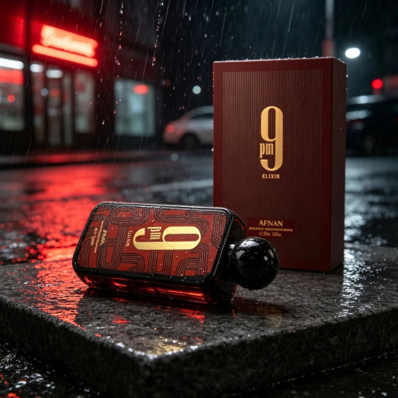 Perfumes Arabes 9pm Perfume Man AFNAN  9pm 9am 100ml Men Lasting Fresh Sweet Woody Aromatic Fragrance Collection Luxury Scent