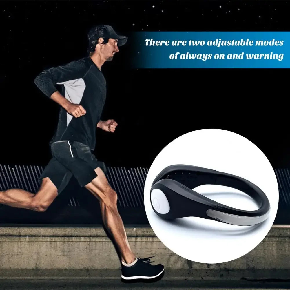 Shoe Clip Lamp Multiple Lighting Modes LED Shoes Light Simple Installation Sports Shoe Light  Night Running Shoe Safety Light