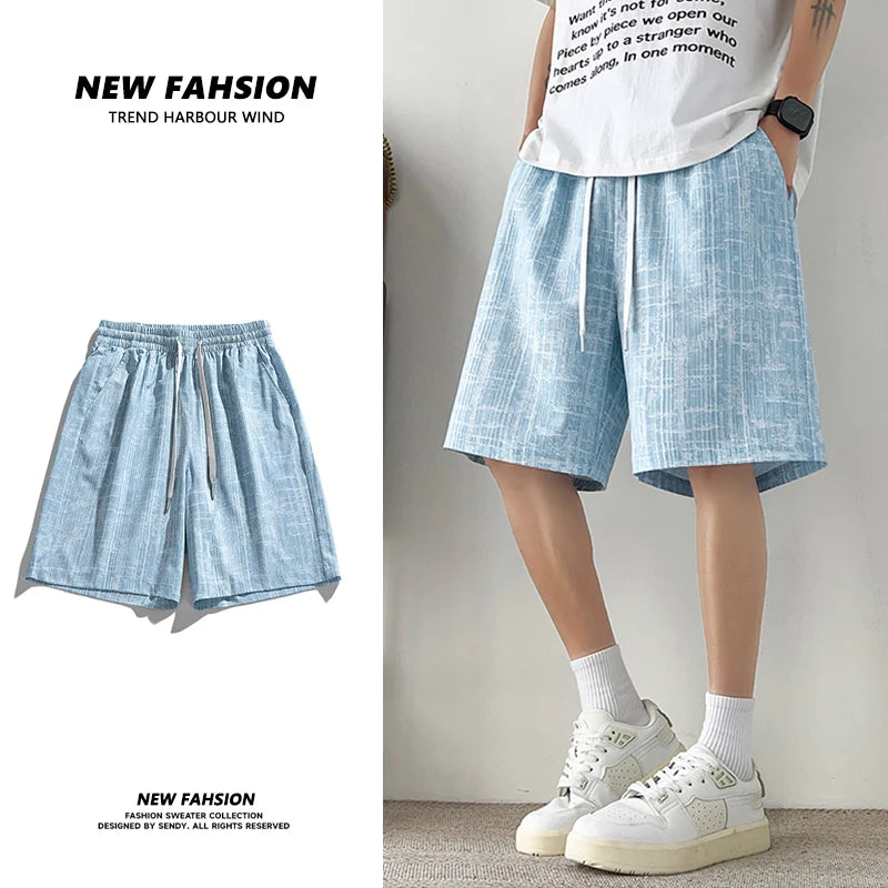 Laege Size 8xl Shorts Men 7xl 6xl 5xl Summer Oversized Sweatpants Sprots Short Pants Printed Streetwear Loose Casual Shorts Male