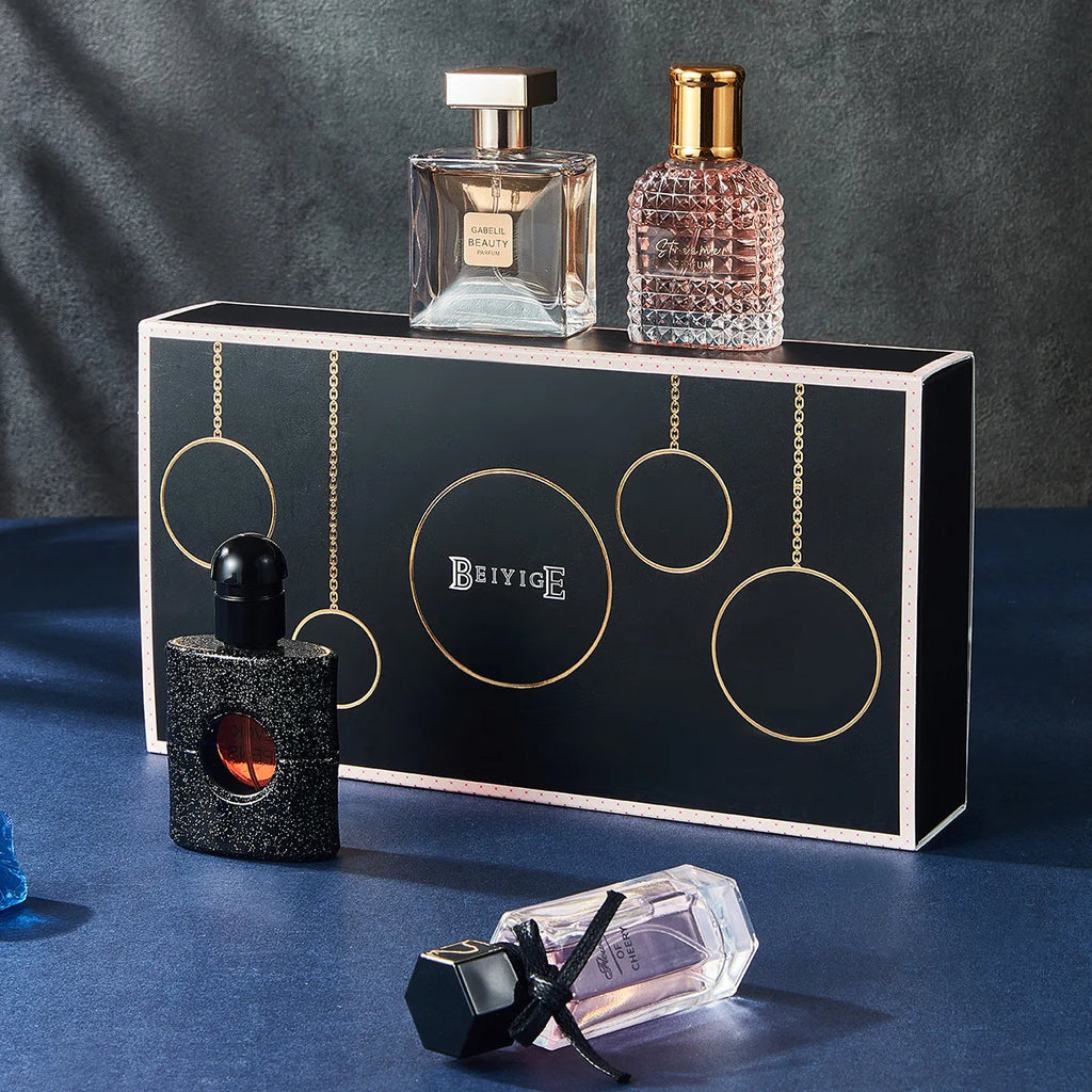 Perfume Musk Women Perfume Suit Spray Flirting Pheromone Floral Fruity Long Lasting Light Fragrance Romance Attract Gift Set