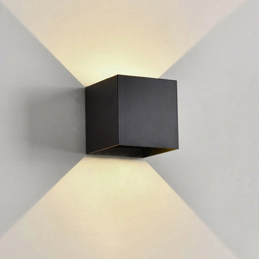 LED Wall Lamp 7W 100-240V Outdoor / Indoor Porch Garden Wall Lamp For Bedroom Bedside Lighting Up and Down Adjustable Wall Light