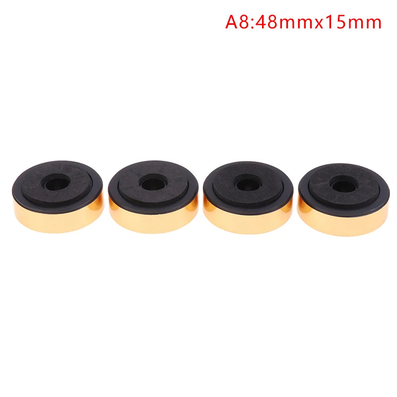 4pcs/lot Speaker Spikes Stand Feets Audio Active Speakers Repair Parts Accessories DIY For Home Theater Sound System