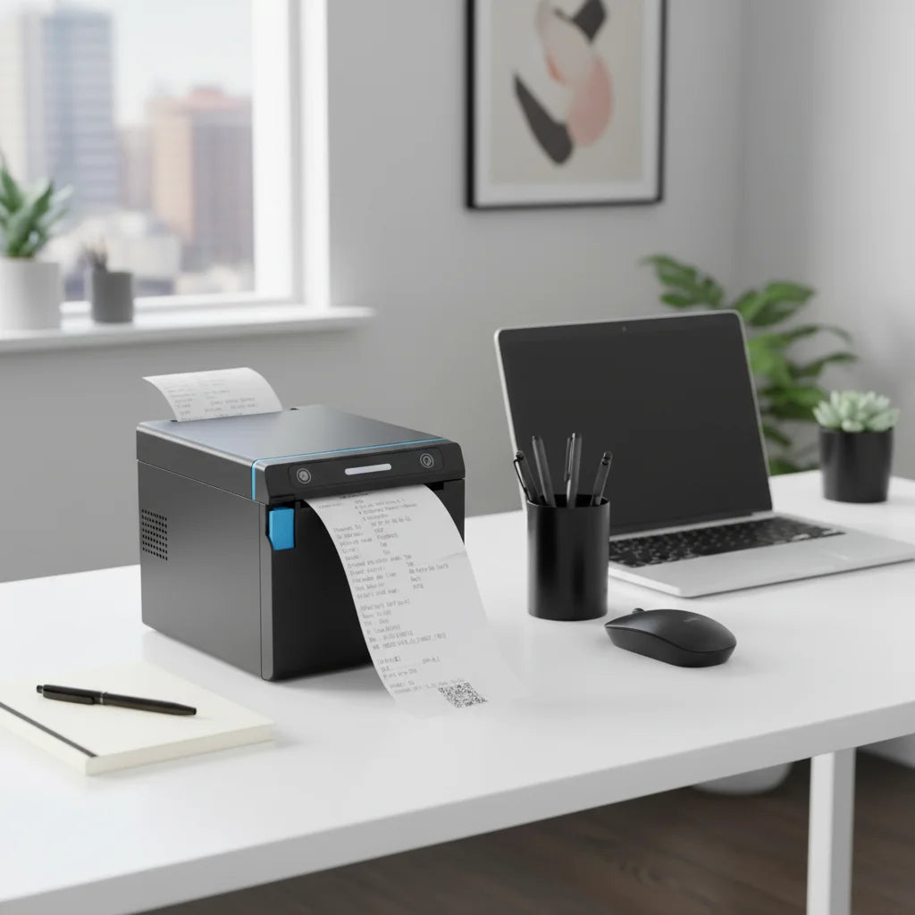 ATV&UTV80mm Desktop Receipt Printing Device Usb Serial Lan Connection Applied Restaurant Counter