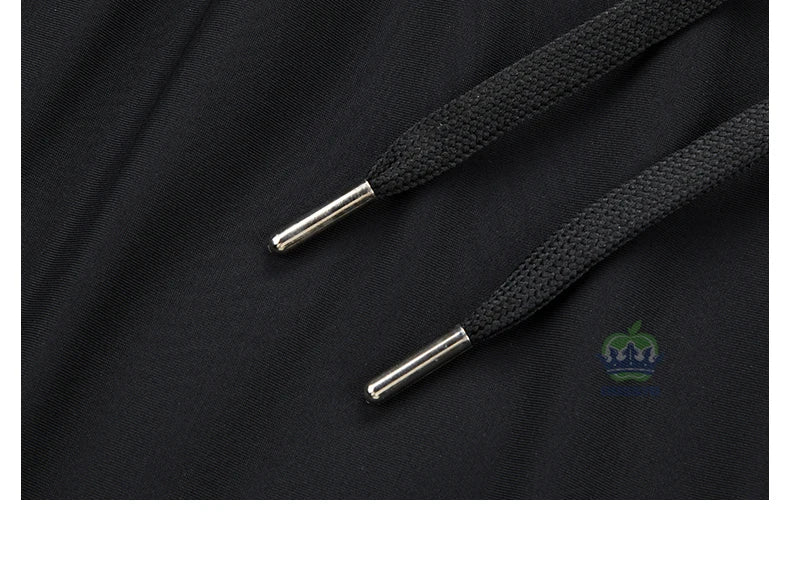 Summer High Stretch Pants Man Thin Elastic Waist Korean Grey Sweatpants Jogging Casual Sports Trousers Male Fashion Luxury Brand