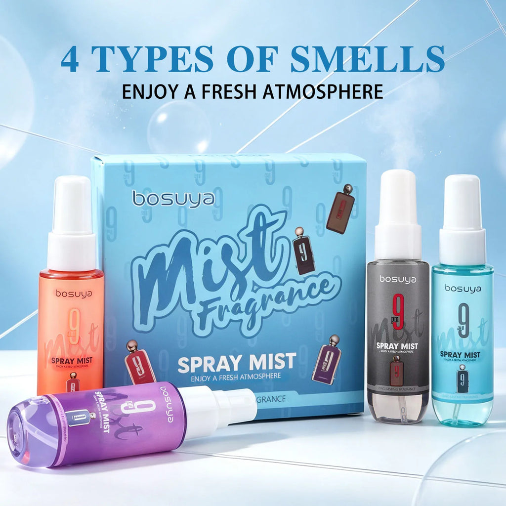 4PCS fresh fragrance spray set, lasting fragrance, mild and non irritating, suitable for daily use and before dating